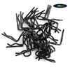 GDOOL 30-Pack 90-Degree Angle 1mm Body Clips Bent Springy Pins