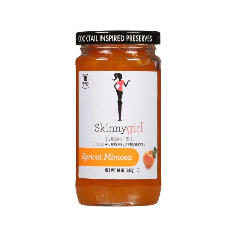 Skinnygirl Sugar Free Kosher Preserves Variety Pack, Strawberry, Raspberry, and