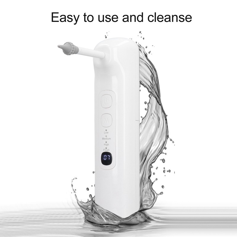 Ear Washer Cleansing Kit Wax Removal IPX7 Waterproof Ear Irrigation