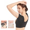 2 Pcs Breathable and Sweat Resistant Underarm Vests - Beige+Black