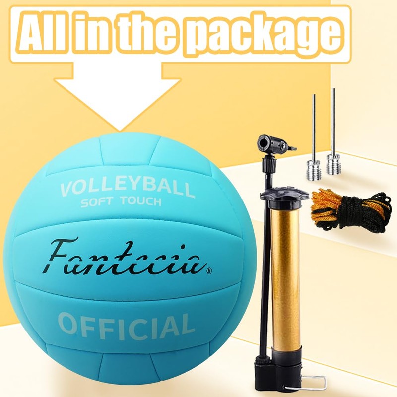 Fantecia Volleyball for Beach, Pool and Training, Volleyball Size 5