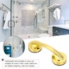 Gold Suction Grab Bar, Removable Bathroom Safety Handle