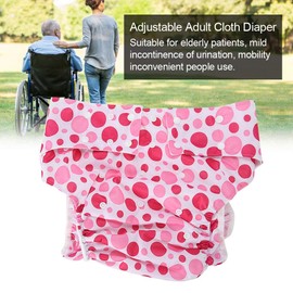 MAGT Reusable Cloth Nappy for Adults, Fabric Nappy Adult 6 Types, Adjustable Products for Urinary Incontinence Care with High Absorption (A30-3)