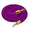 MECCANIXITY Velvet Stanchion Rope 5 Ft/1.5 M, Barrier Rope Velvet