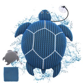 DONJOP 12 Inches Hot Tub Scum Absorber,Hot Tub Sponge for Scum Reusable Spa & Pool Cleaner Hot Tub Oil Absorbing Scum Absorber Keeps Water Clean,Eliminates Scum & Dirt,Blue,1 Pack