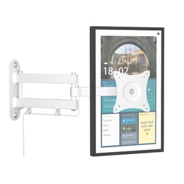 ITSHOM Wall Mount for Echo Show 15, Mounting Bracket for Show 15 and 15-28 Inches Monitors, Rotate 360 Degrees, Tilt Up Down, Swivel Side to Side, Extend up to 17" from Wall