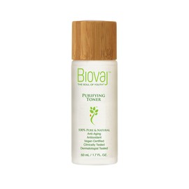 Biovaj Purifying Toner, Anti-Aging, Soothes, Tones & Maintains pH balance, works on Pores, Botanical Natural Ingredients, Vegan Certified, Cruelty-Free, dermatologist tested. All genders & skin types.