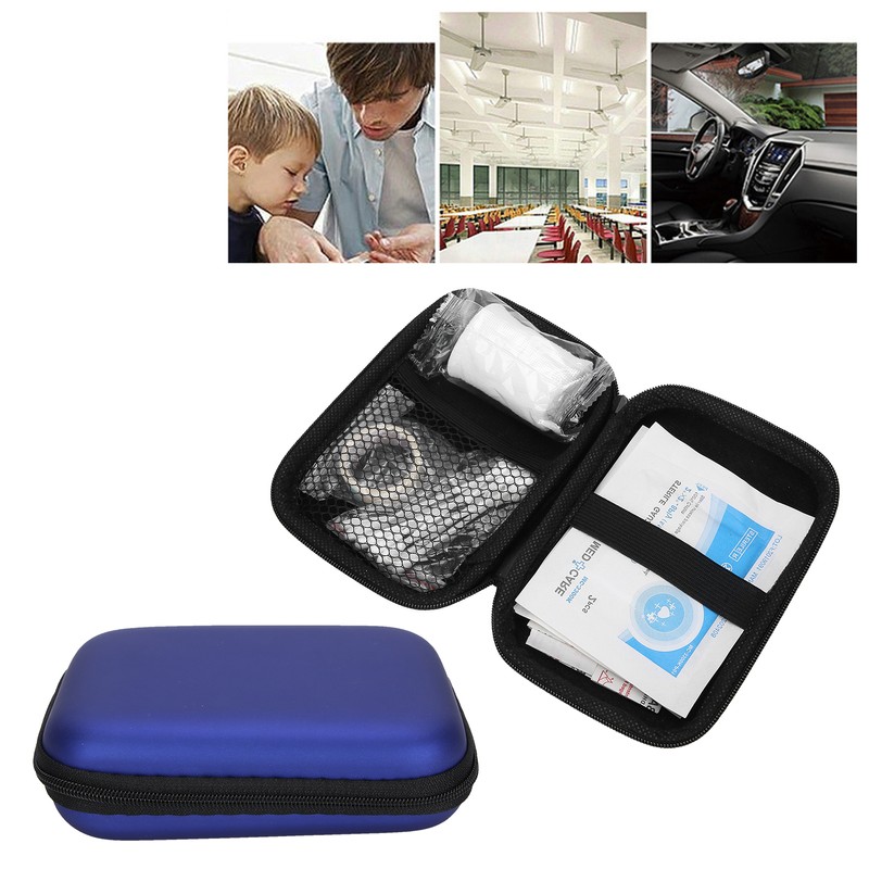2 Sets Emergency Aid Kit Outdoor Household Bandage Dressing Gauze