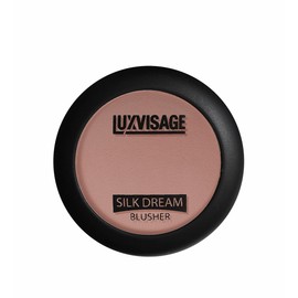 Luxvisage Long-Lasting Contouring Highlighting Face 6 Colors Blusher "Silk Dream" for All Skin Types (color 4)