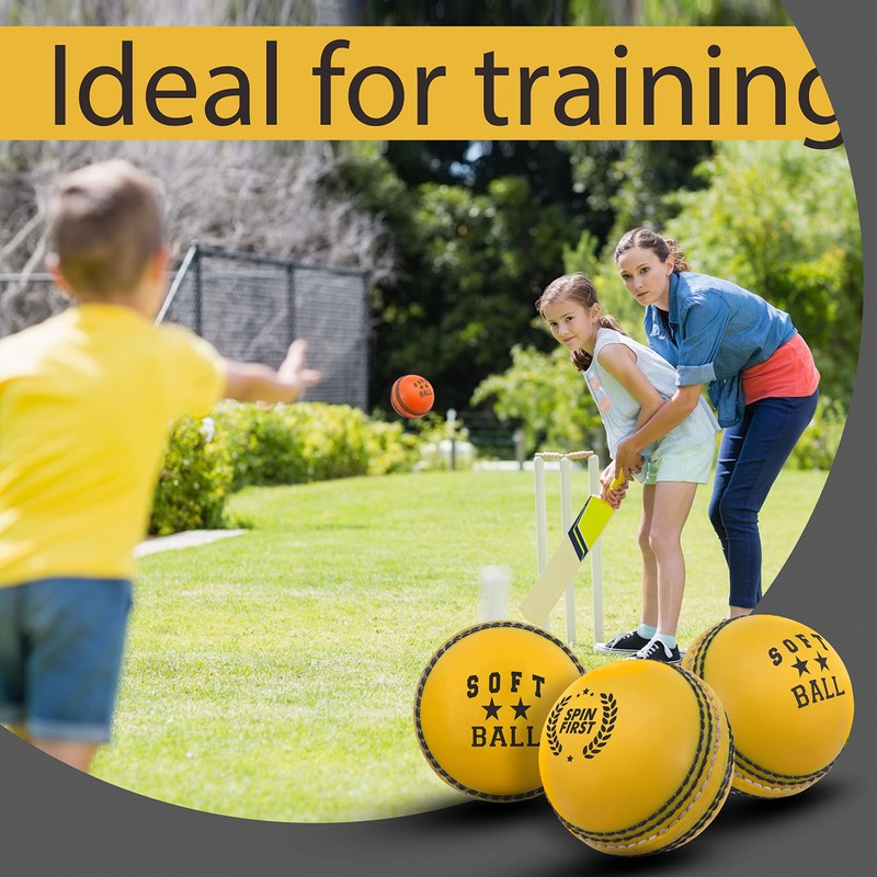 ADS SPORTS Soft Cricket Balls For Practice & Excellent Training