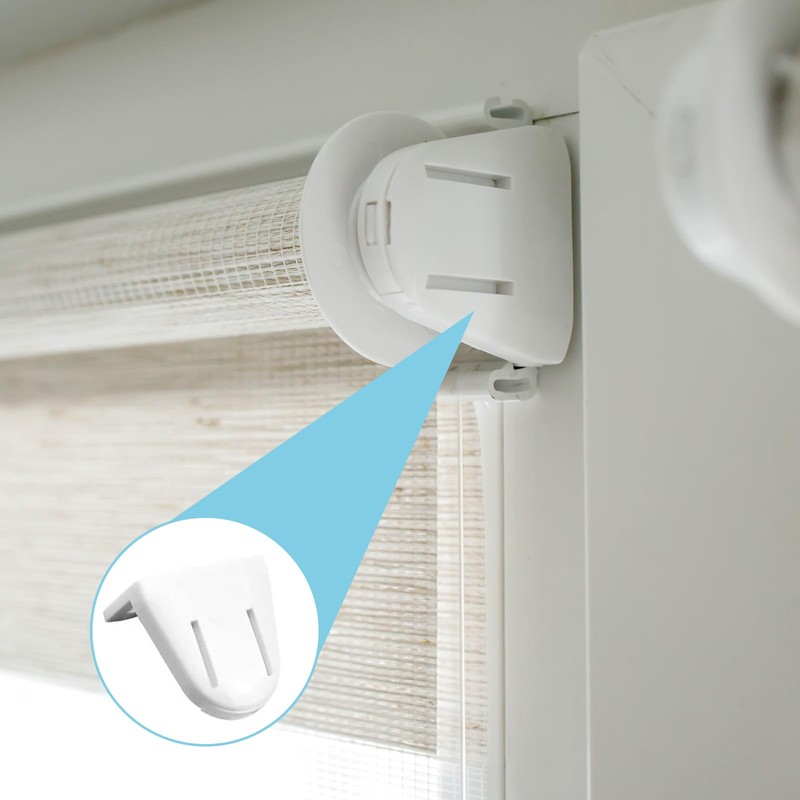 LAINIKE Set of 2 Roller Blind Brackets Window 17 mm