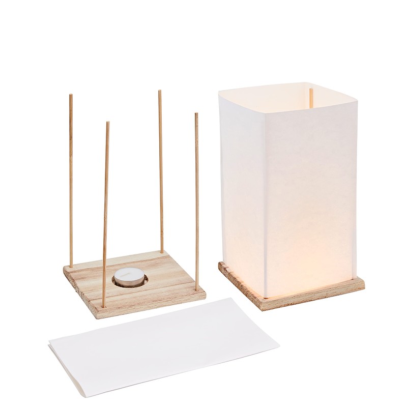 FUELYE 12Pack Floating Lanterns Square Rectangle Sets,Outdoor Lanterns Decorative with