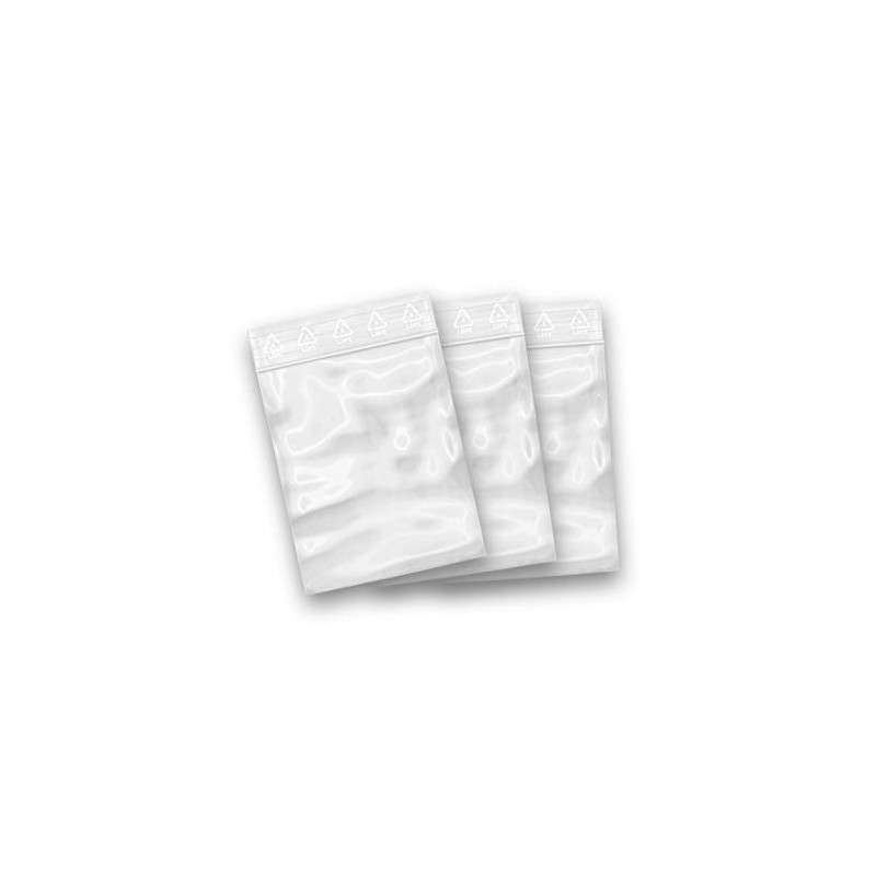 SachZip® 100 Resealable Zip Bags 20 x 30 cm (10