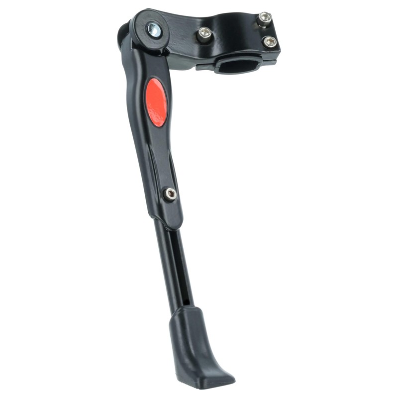 vhbw Bike Bicycle Kickstand Side Stand Black for Bikes, Mountain