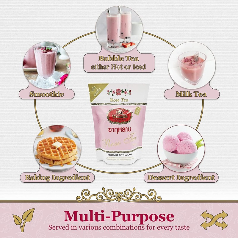 ChaTraMue Brand, Rose Tea Original Thai Tea(Mix), Size 150g