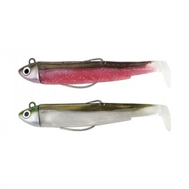 FIIISH - Black Minnow - N°1-7 cm - Double Combo Search - 4.5G - Pink + Khaki - Bm1299