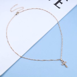 Allereya Vintage Feminist Necklace Gender Symbol Pendant Necklace Gold Feminist Hallmarked Necklace Choker Gold Minimal Necklace Jewelry for Women and Girls (Gold)