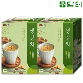 Damteeter 담터 생강차 플러스 100Tx2개33065865 Damtu Ginger Tea Plus 100T x 2 Pieces 33065865