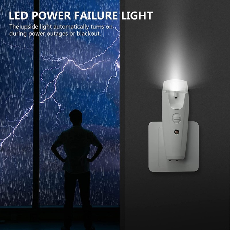 THOVAS Emergency Lights for Home, 3-in-1 Function Power Failure Light,