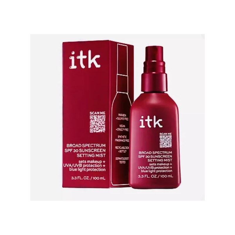 Reef ITK Broad Spectrum SPF 30 Sunscreen Setting Mist Vitamin