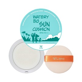 Lieno 2025 Latest Lieno Big Sun Cushion Jang Yun-jeong Whole Family 25g / 리에노 2025 최신상 리에노 빅선쿠션 장윤정 온가족 25g