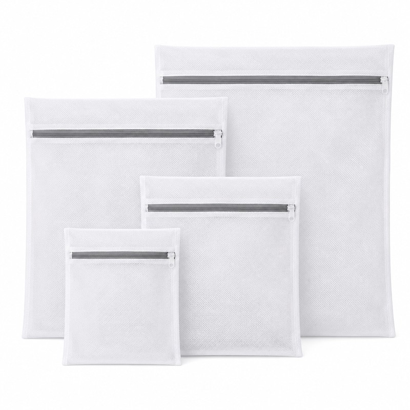 4 Pack Mesh Laundry Bags for Washing Machines – Fine