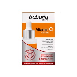 Babaria - Serum Facial Iluminador de Exosomas con Vitamina C | Suero Facial de Vitamina C | Unifica el Tono | Reduce Manchas y Arrugas | Antioxidante | Vegano | Todo Tipo de Pieles | Uso Diario | 30 ml