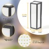 LANFU LED Aluminum Wall Sconce Waterproof Outdoor Wall Light,Modern Porch