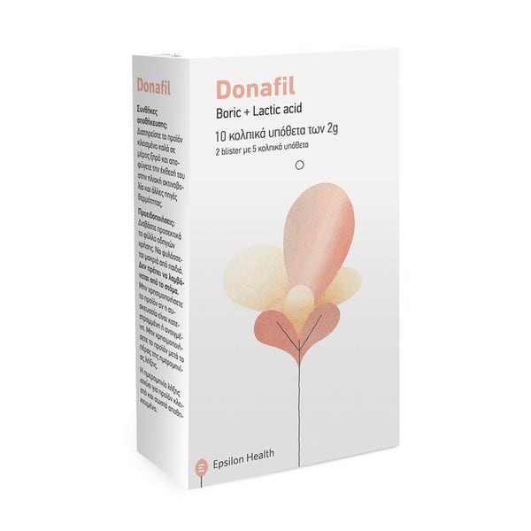 Epsilon Health Donafil 10 vaginal ovules