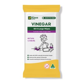 Great Aussie Wipes Vinegar Wipes for Cleaning - Kitchen Wipes for Cleaning Counters
