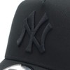 Newera 9FORTY A-Frame Trucker N139AT010 ONSPOTZ Mesh Cap, NY Black/Black,