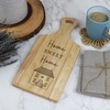 eBuyGB Home Sweet Home Chopping Paddle Board, House Warming Gift,