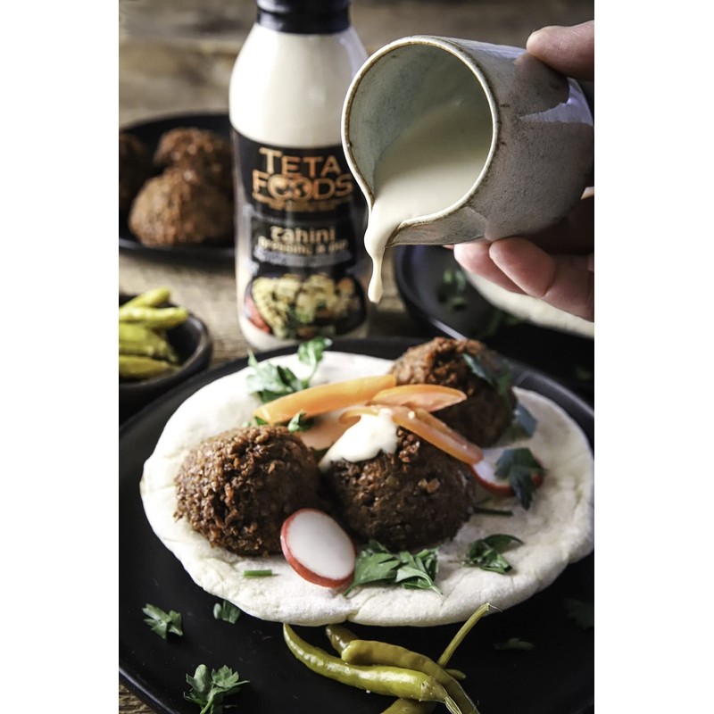 Tahini Dressing and topping sauce (12)