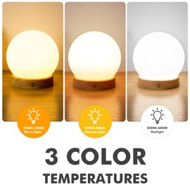 Deng Jr Daylight Lamp 10000 Lux, Simulation of Daylight, Flicker and UV-Free LED Technology, Daylight Lamp with Remote Control, 3 Colour Temperatures, Dimmer and Timer