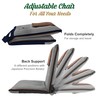 Japanese Meditation Floor Chair with Back Support for Adults -