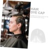 Baluue 1pc Highlight Cap Reusable Hair Dyeing Hat Circles Grey