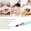 OFFCUP Infinity Pencil,7PCS Inkless Pencil Inkless Forever Pencil with Extra