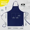 ROTANET Extra Large Apron for Men Adjustable Bib Aprons with