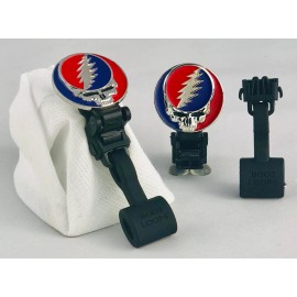 Biker Boot Straps Dead Skull Boot-Loops