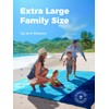 OCOOPA Diveblues Beach Blanket Sand Free, Super Large 7.2'×6.8', Sandproof