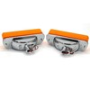 Turn Signal Marker Lights 12V Set Compatible with Dodge D100,