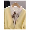 MakeMeChic Women's Fuzzy Cardigan Button Down Long Sleeve V Neck