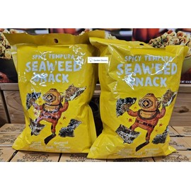 Trader Joe Spicy Tempura Seaweed Snack 2.1oz 60g (Two Bags)