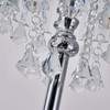 beaysyty Modern Elegance Crystal Floor Lamp, On/Off Foot Switch, Crystal