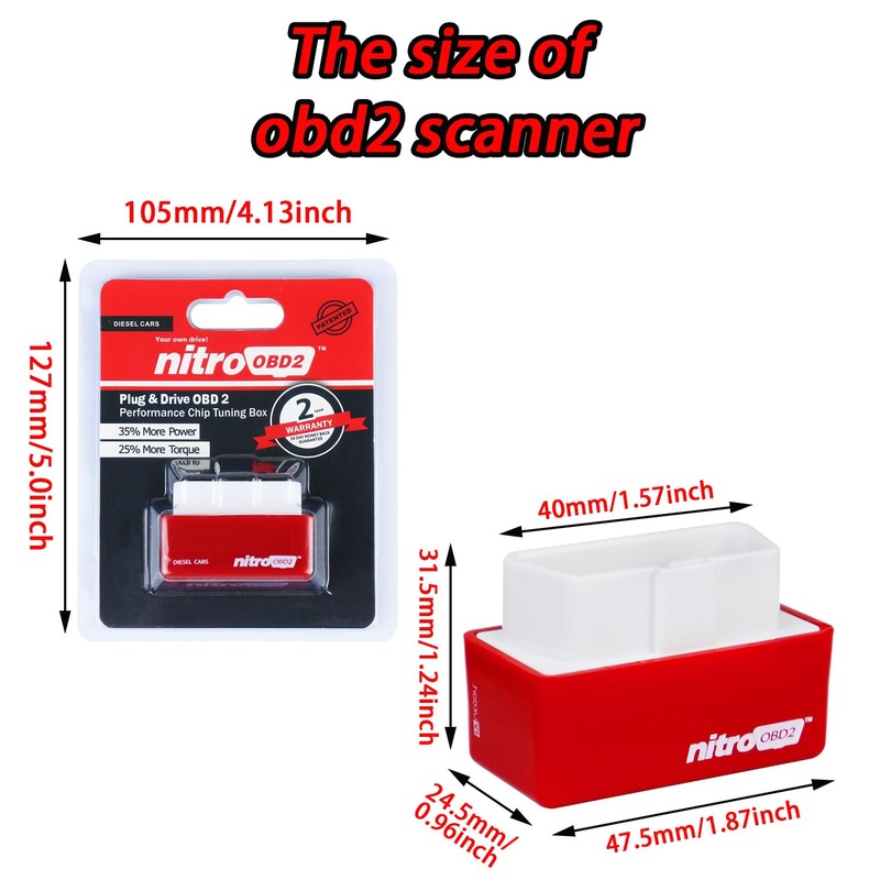 Bntyok OBD2 Scanner Car Code Reader Diagnostic Tool OBD Car