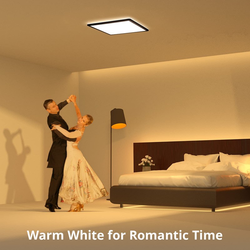 Epochglo LED Ceiling Light Black