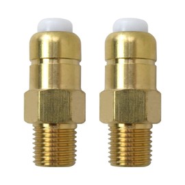 GRABOTE 2X 678169004 1/4 Inch Brass Pressure Washers Replacement Thermal Release Valve; Solve Not Releasing Pressure On Pressure Washer