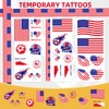 16PCS 2026 World Cup Temporary Flag Tattoos for Fans, United