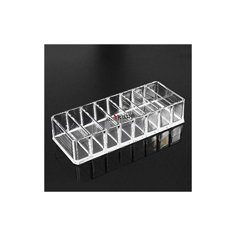 eS³kube 8 Slots ACRYLIC Compact Holder Powder Eye Shadow Blush