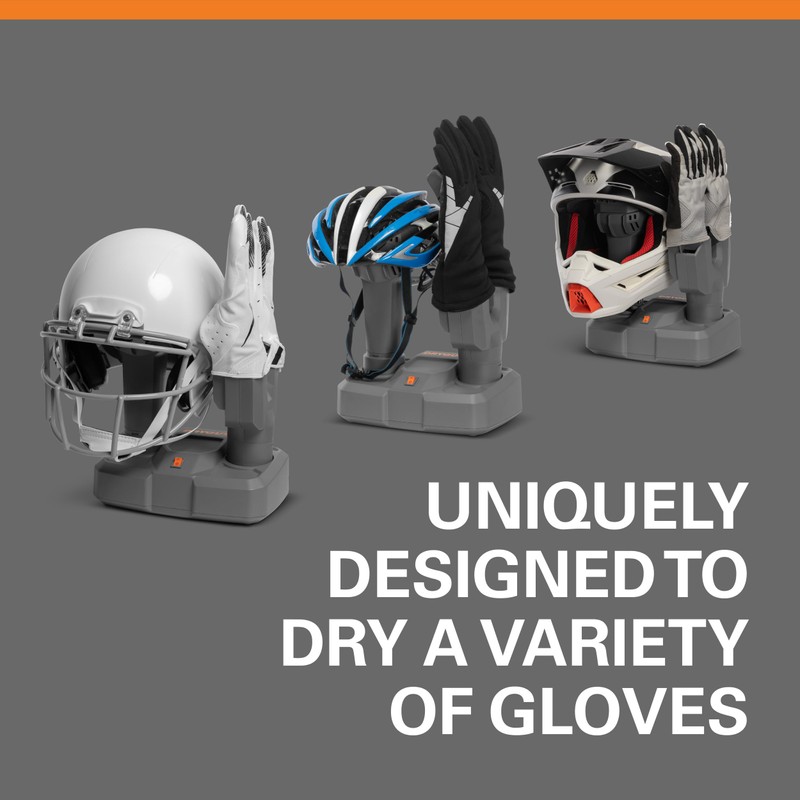 Helmet & Glove Dryer, No-Heat Fan-Driven for Quick Drying of